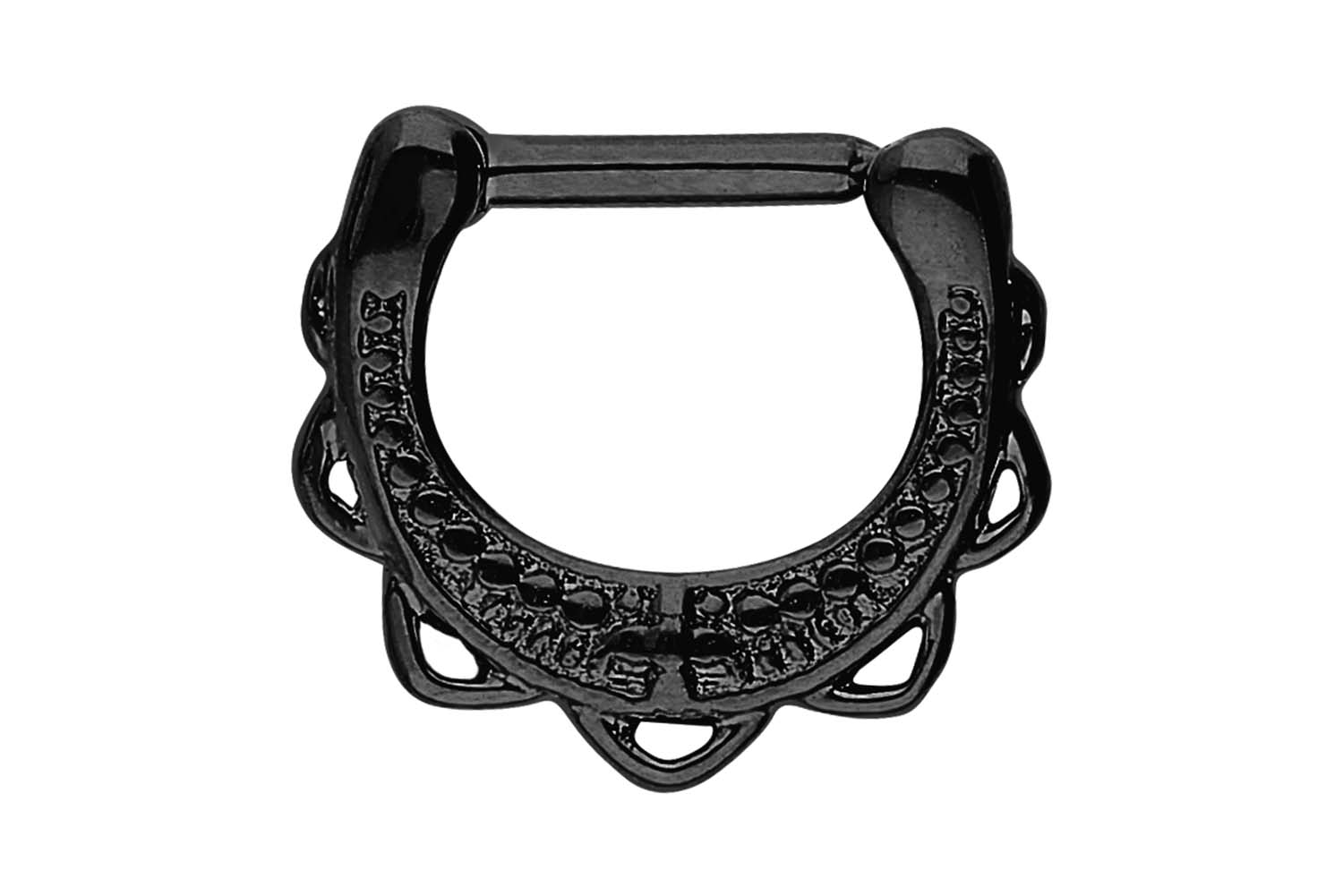 Chirurgenstahl Clicker ORIENTALISCHES DESIGN ++SALE++ von Piercingline